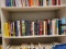 (BAY 7) SHELF LOT OF ASSORTED BOOKS TO INCLUDE TITLES SUCH AS THE VILLA, A BONA FIDE GOLD DIGGER,