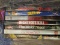 (BAY 7) BAG LOT OF DVDS TO INCLUDE TITLES SUCH AS MARINES, THE NEW WORLD, WILD THINGS, GRIDIRON