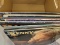 (BAY 7) BOX LOT OF ASSORTED RECORDS TO INCLUDE KENNY ROGERS, WAYLON JENNINGS AND OTHERS . ITEM IS