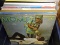 (BAY 7) BOX LOT OF ASSORTED RECORDS TO INCLUDE MOMS MABLEY, PHYLLIS DILLER, STEVE MARTIN AND MUCH