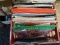 (BAY 7) BOX LOT OF ASSORTED RECORDS TO INCLUDE ASSORTED ALBUMS WITH AND WITHOUT COVERS AND MUCH