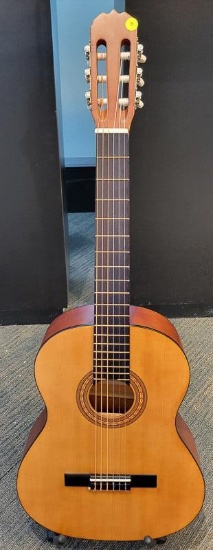 (SC) AUBURN ACOUSTIC GUITAR. MODEL GN4091. ITEM IS SOLD AS IS WHERE IS WITH NO GUARANTEES OR