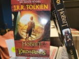 (BAY 7) J.R.R TOLKIEN'S THE HOBBIT AND 3-PIECE SET OF THE LORD OF THE RINGS BOOK SET. ITEM IS SOLD