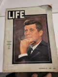 (BAY 7) TIME LIFE MAGAZINE FROM NOVEMBER 29, 1963 ON THE U.S. PRESIDENT JOHN F. KENNEDY. ITEM IS