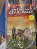 (BAY 7) BAG LOT OF DVDS TO INCLUDE TITLES SUCH AS THE AMERICAN CIVIL WAR, WHERE THE RED FERN GROWS,