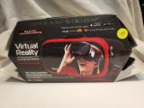 (BAY 7) DREAM VISION VIRTUAL REALITY GOGGLES. ARE IN BOX. ITEM IS SOLD AS IS WHERE IS WITH NO