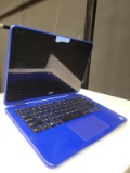 (BAY 7) BLUE DELL LAPTOP. NEEDS CHARGER. UNSURE OF WORKING CONDITION. ITEM IS SOLD AS IS WHERE IS