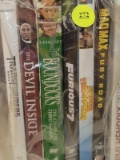 (BAY 7) BAG LOT OF DVD'S TO INCLUDE TITLES SUCH AS THE BOONDOCKS SEASONS 1 & 2, TRANSFORMERS DARK OF