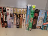 (BAY 7) LOT OF ASSORTED VHS TAPES TO INCLUDE WILLOW, RANSOM, TITANIC, THE DEER HUNTER, SHIRLEY