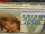 (BAY 7) BOX LOT OF ASSORTED RECORDS TO INCLUDE JULIE LONDON, THE ANDREWS SISTERS, GLENN MILLER, PETE