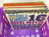 (BAY 7) BOX LOT OF ASSORTED RECORDS TO INCLUDE TONY BENNETT, DORIS DAY, UB40 AND MUCH MORE. ITEM IS