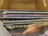 (BAY 7) BOX LOT OF ASSORTED RECORDS TO INCLUDE KENNY ROGERS, WAYLON JENNINGS AND OTHERS . ITEM IS