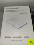 (BAY 7) RAVPOWER FILEHUB WIRELESS SD FLASH CARD READER. IS IN BOX. ITEM IS SOLD AS IS WHERE IS WITH