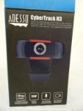 (SC) ADESSO CYBERTRACK H3 WEBCAM. IS IN BOX. ITEM IS SOLD AS IS WHERE IS WITH NO GUARANTEES OR