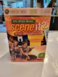 (SC) XBOX 360 EDITION OF SCENE IT BOX OFFICE SMASH GAME. IS IN PACKAGE. ITEM IS SOLD AS IS WHERE IS