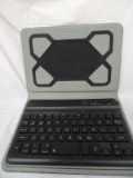 (SC) M-EDGE IPAD CASE FOR SMALLER IPADS. HAS ATTACHED KEYBOARD. ITEM IS SOLD AS IS WHERE IS WITH NO