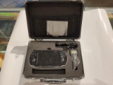 (SC) PORTABLE MULTI-MEDIA PLAYER WITH CARRYING CASE, CHARGER, AND MANUAL. IS IN WORKING CONDITION.