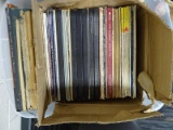 (BAY 7) BOX LOT OF ASSORTED RECORDS TO INCLUDE BEETHOVEN, THE PHILADELPHIA ORCHESTRA AND MUCH MORE.