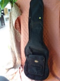 (BAY 7) FENDER DOUBLE GUITAR CARRYING CASE. ITEM IS SOLD AS IS WHERE IS WITH NO GUARANTEES OR