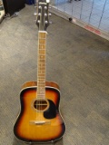 (SC) MITCHELL ACOUSTIC GUITAR. MODEL D120SB. HAS A TOBACCO BURST FINISH. ITEM IS SOLD AS IS WHERE IS