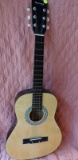 (BAY 7) HUNTINGTON ACOUSTIC GUITAR. ITEM IS SOLD AS IS WHERE IS WITH NO GUARANTEES OR WARRANTY. NO