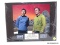 STAR TREK THE FINAL FRONTIER MATTED AND SIGNED PHOTOGRAPH WITH SIGNATURES FROM LEONARD NIMOY AS WELL