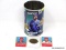 PINNACLE 98' MARINERS KEN GRIFFEY JR. COLLECTIBLE CAN. HAS BEEN OPENED. ITEM IS SOLD AS IS WHERE IS