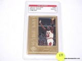 1996 U.D. 22KT GOLD MICHAEL JORDAN 4 TIME MVP GRADED CARD. IS #7901. GEM-MT GRADE 10. ITEM IS SOLD