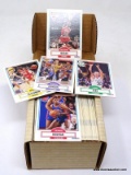 1990/91 FLEER BASKETBALL CARD SET IN PROTECTIVE BOX. BOX APPEARS TO BE FULL. ITEM IS SOLD AS IS