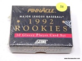 PINNACLE MAJOR LEAGUE BASEBALL 1992 ROOKIES CARD SET IN BOX. APPEARS TO BE UNOPENED AS THE PLASTIC