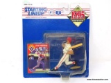 STARTING LINEUP SPORTS SUPERSTAR COLLECTIBLES FIGURE WITH COLLECTIBLE CARD. IS IN PACKAGING. ITEM IS