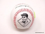 FOTOBALL WITH AN IMAGE OF WALTER JOHNSON. ITEM IS SOLD AS IS WHERE IS WITH NO GUARANTEE OR WARRANTY.