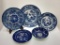 (10J) ANTIQUE ORIENTAL CHINA INCLUDING CHANG C.T. MANNING 9.5 INCH LUNCHEON PLATE AND SALAD PLATE;