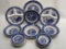 (4D) WILLOW WARE BY ROYAL CHINA BLUE WILLOW UNDERGLAZE TRANSFERWARE INCLUDING TWO 11 1/4 INCH