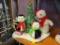 HALLMARK 2006 VERY MERRY TRIO ANIMATED SINGING SNOWMAN AND PENGUINS - 
