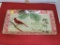 RETIRED 222 FIFTH HOLIDAY DECOUPAGE CHRISTMAS RECTANGULAR CERAMIC SERVING TRAY