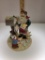 RESIN TABLE TOP SANTA WITH ANIMALS AND NORTH POLE MAILBOX - MEASURES APPROX 5
