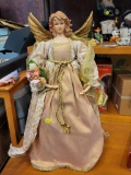 GORGEOUS ANGEL TREE TOPPER APPROX 22