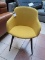 ADD A POP OF COLOR TO YOUR MODERN DINING ROOM WITH THE GILLY DINING CHAIR IN YELLOW. THIS EXQUISITE