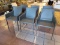 (DR) COMPLEMENT YOUR MODERN DINING ROOM WITH THE SET OF 6 TERZO DINING CHAIRS IN GRAY. DESIGNED WITH