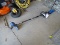 (GARAGE) KOBALT BATTERY POWERED WEED EATER, ITEM IS SOLD AS IS, WHERE IS, WITH NO GUARANTEE OR