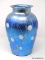 Large Hearts & Vine vase, unsigned, attributed to Durand. This vase has been repaired & secured on