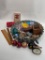 (13M) ASSORTED JUNK DRAWER LOT MISC SMALL ITEMS AND COLLECTIBLES GRAB LOT