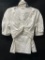 (CLOTHES RACK) WHITE PRADA BLOUSE MADE IN ITALY SIZE 44