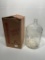 (15O) 20 INCH CLEAR GLASS FERMENTATION BOTTLE MADE IN MEXICO IN ORIGINAL CARTON