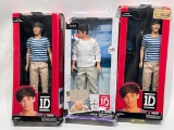 (15O) ONE DIRECTION COLLECTOR DOLLS, LOUIS TOMLINSON (2) AND ZAYN,