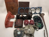 (14N) LOT OF STEAMPUNK ARCHITECTURAL AND DECORATIVE ITEMS FOR PROJECTS