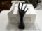 (R2) PAIR OF CERAMIC HANDS IN BLACK. ITEM IS SOLD AS IS WHERE IS WITH NO GUARANTEE OR WARRANTY. NO