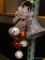 (R3) SET OF SILVER PAINTED BELLS WITH JINGLE BELLS. ITEM IS SOLD AS IS WHERE IS WITH NO GUARANTEE OR