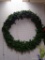 (R3) 5 FT IN DIA CHRISTMAS WREATH. ITEM IS SOLD AS IS WHERE IS WITH NO GUARANTEE OR WARRANTY. NO